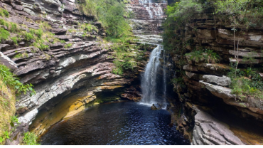 Cachoeira do Sossego com Ribeirão do Meio